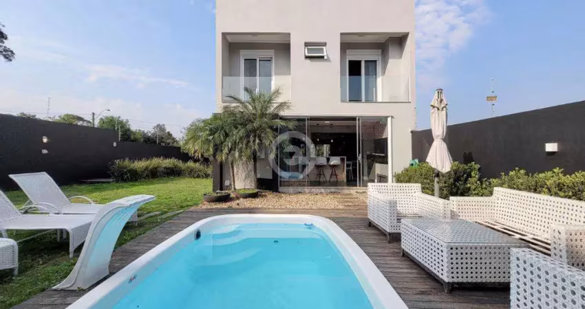 Casa à venda em novo hamburgo, hamburgo velho, com 3 suítes, com 221 m²