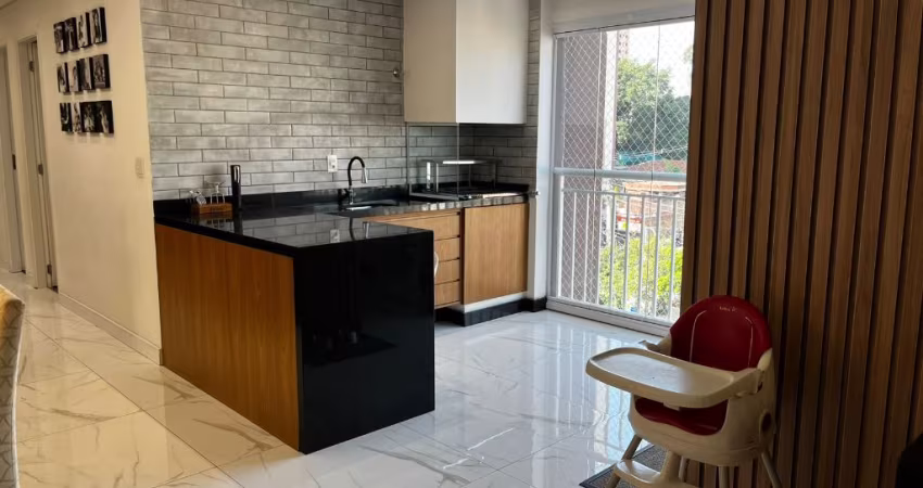 Lindo apto com Varanda Gourmet no Bairro Barcelona em SCS