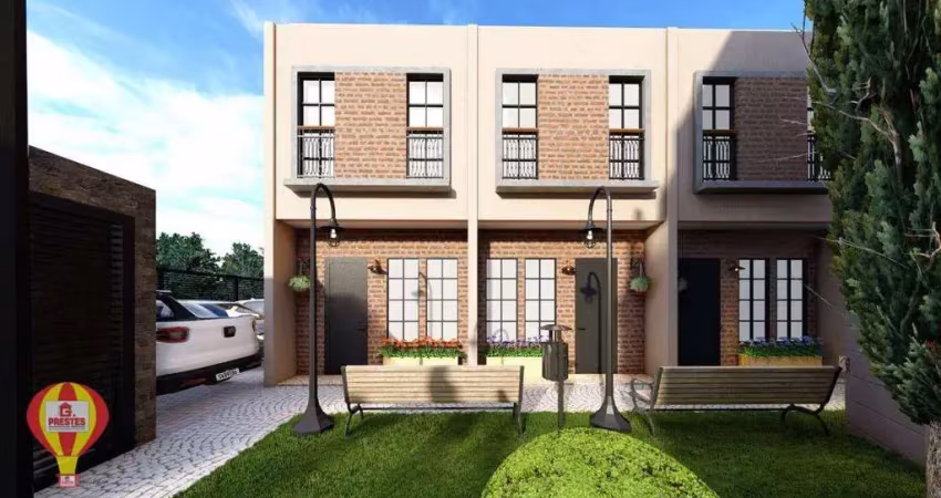 Sobrado com 2 dormitórios à venda, 57 m² por r$ 335.000,00 - jardim europa - sorocaba/sp
