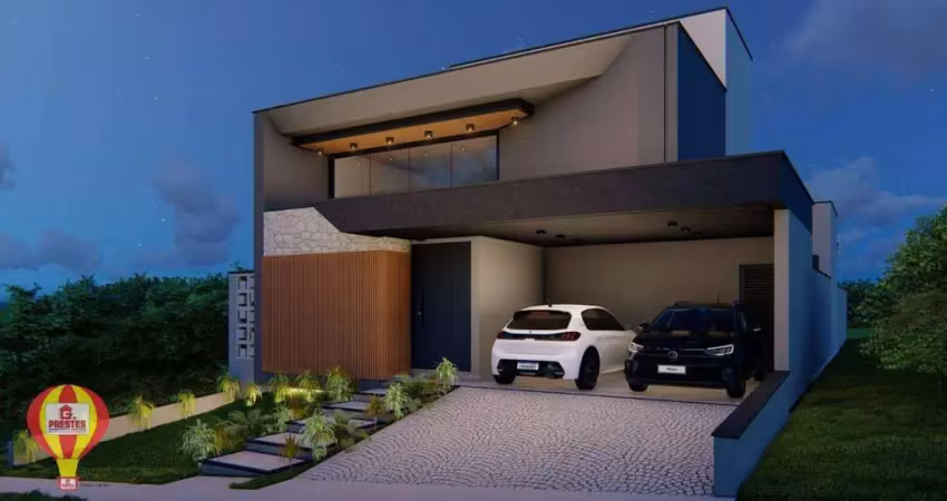 Casa com 3 dormitórios à venda, 186 m² por r$ 1.790.000,00 - condomínio chácara ondina - sorocaba/sp