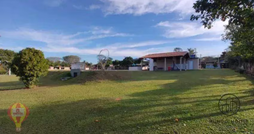 Chácara com 2 dormitórios à venda, 4554 m² por r$ 850.000 - monte libano - araçoiaba da serra/sp