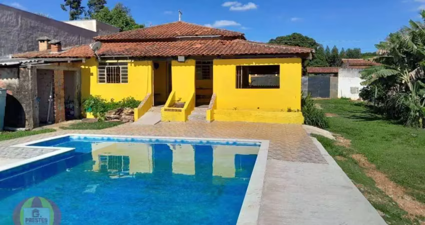Chácara com 1 dormitório à venda, 1000 m² por r$ 850.000 - bosque dos eucaliptos - araçoiaba da serra/sp