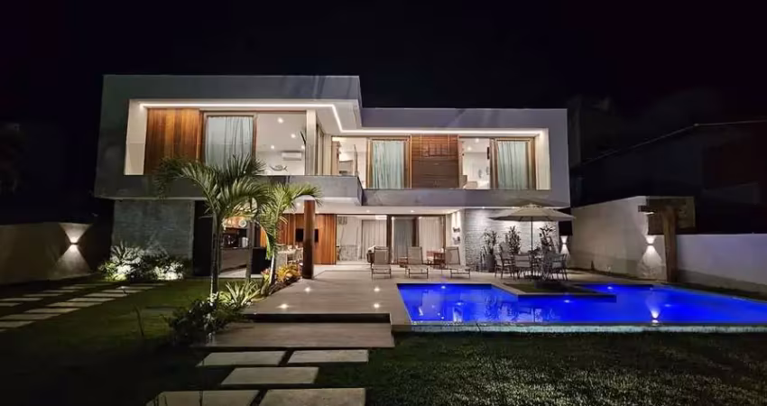 Guarajuba - Casa Alto Padrão em Guarajuba (Monte Gordo), Camaçari/BA