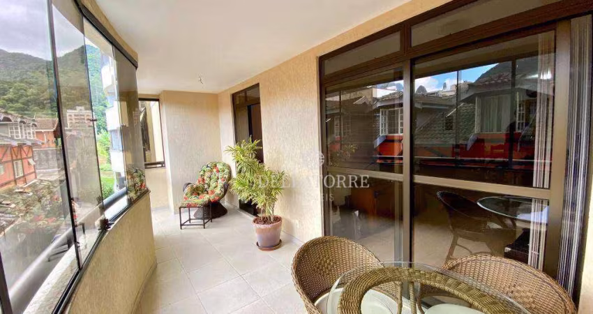 Apartamento com 3 dormitórios, 93 m² - venda por R$ 560.000,00 ou aluguel por R$ 3.418,67/mês - Alto - Teresópolis/RJ