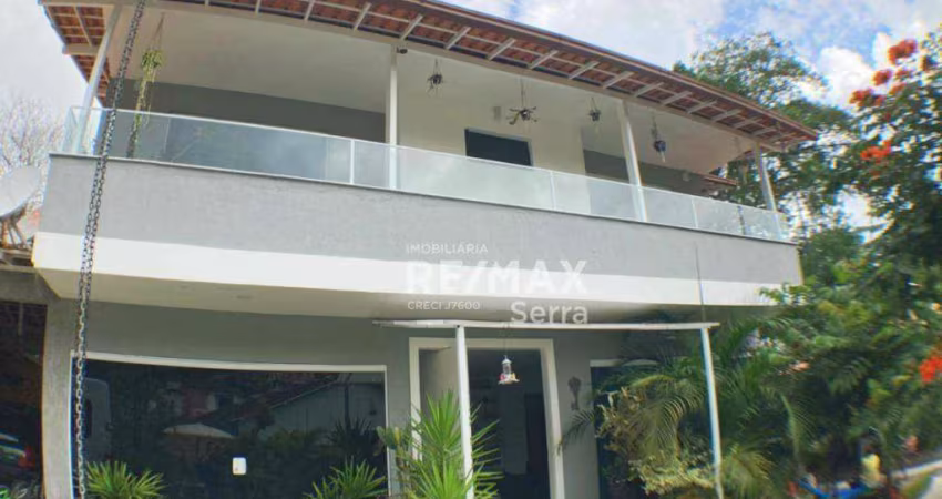 Casa com 3 dormitórios à venda, 275 m² por R$ 720.000,00 - Posse - Teresópolis/RJ