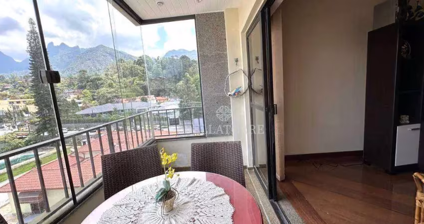 Apartamento com 3 dormitórios à venda, 114 m² por r$ 790.000,00 - alto - teresópolis/rj