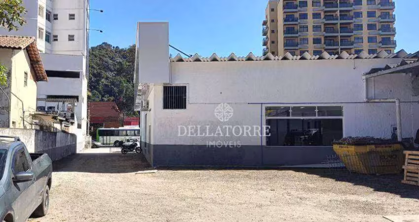 Galpão para alugar, 84 m² por r$ 8.451,80/mês - várzea - teresópolis/rj