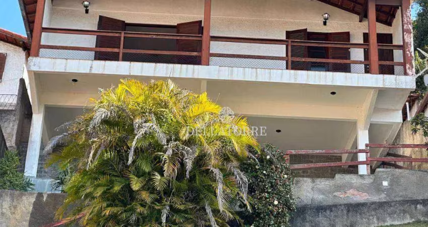 Casa ampla, fora de condominio, à venda, 160 m² por r$ 550.000 - tijuca - teresópolis/rj