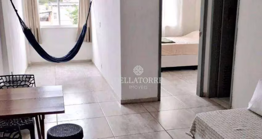 Apartamento mobiliado com 1 quarto à venda, 40 m² por r$ 220.000 - várzea - teresópolis/rj
