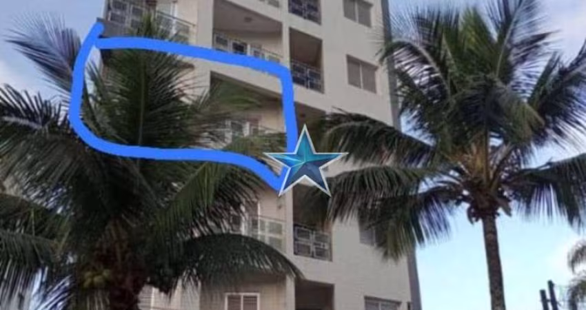 Apartamento com 2 dormitórios à venda, 60 m² por R$ 280.000,00 - Caiçara - Praia Grande/SP