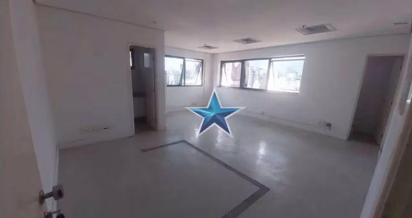 Sala para alugar, 44 m² por r$ 3.865/mês - pacaembu - são paulo/sp