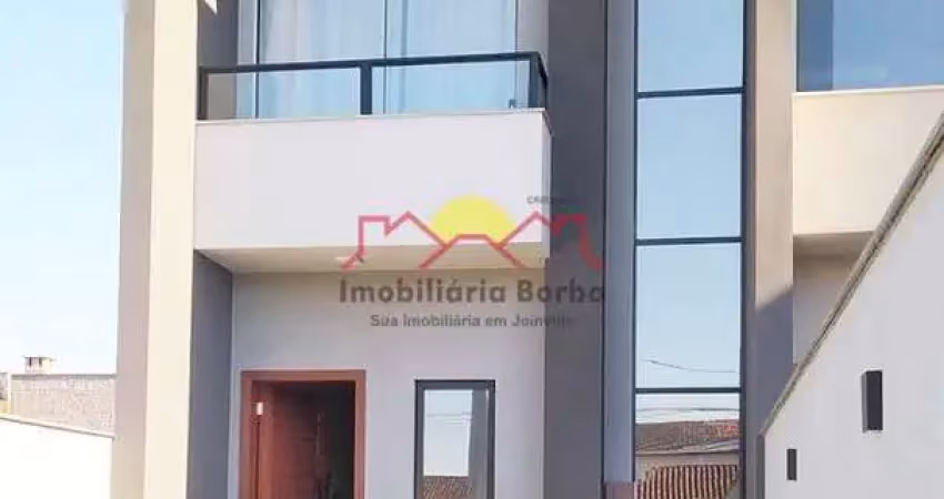 Sobrado Geminado com 02 Quartos no Aventureiro