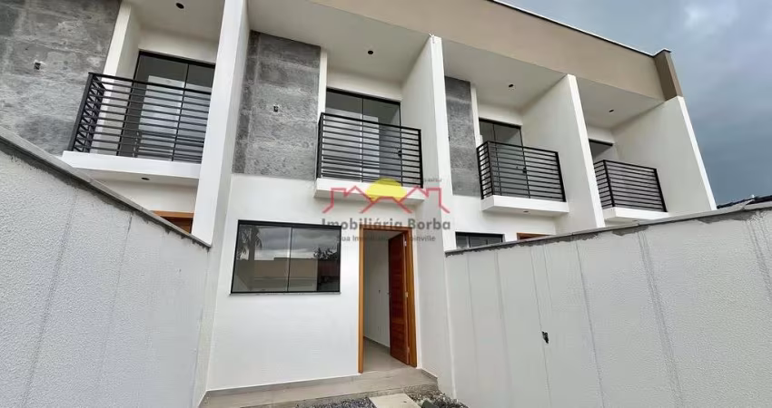 Sobrado Geminado com 02 Vagas de Garagem