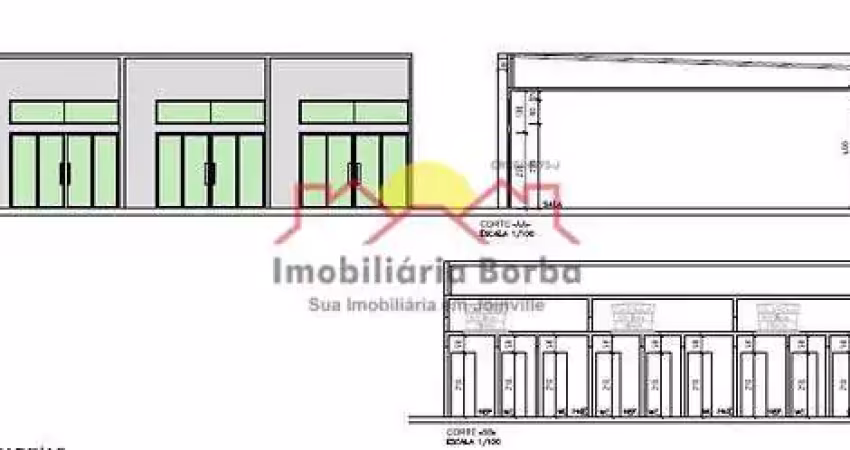 Sala comercial para alugar no Porto Grande, Araquari 