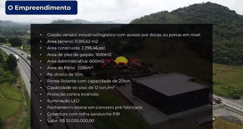 Barracão / Galpão / Depósito à venda em Três Barras, Garuva 