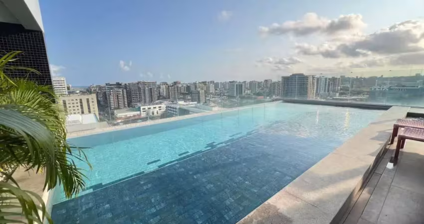 Quarto e Sala à 1 quadra da Praia de Jatiúca - 44,50m²