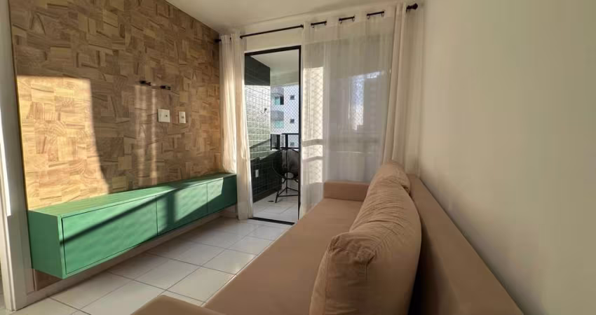 Quarto e Sala Mobiliado Disponível para locação na Jatiúca - 46m²