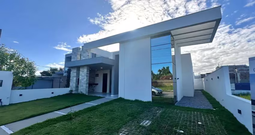 Casa em condomínio fechado com 3 dormitórios sendo 1 suíte em marechal dedoro - 140m²