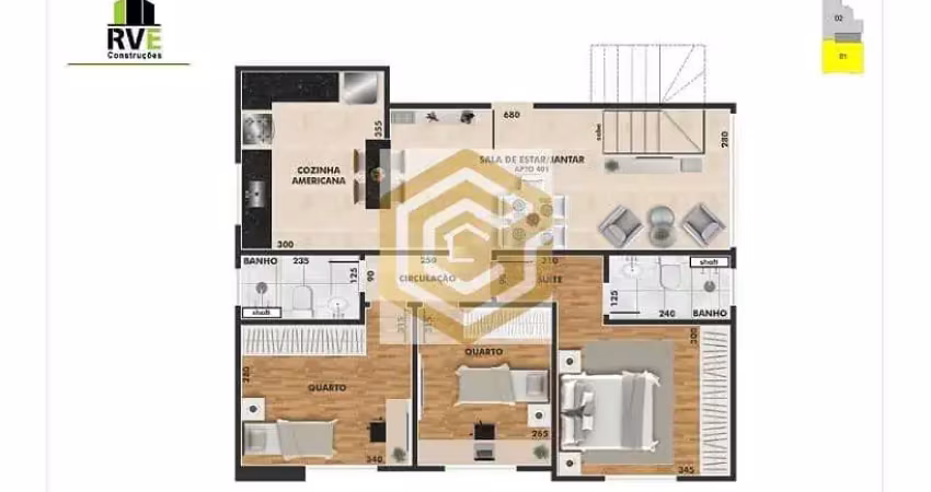 Apartamento com 3 quartos à venda no Buritis, Belo Horizonte 