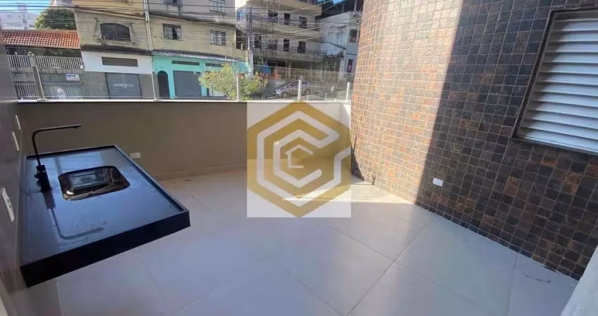 Apartamento garden à venda, santa inês, belo horizonte, mg