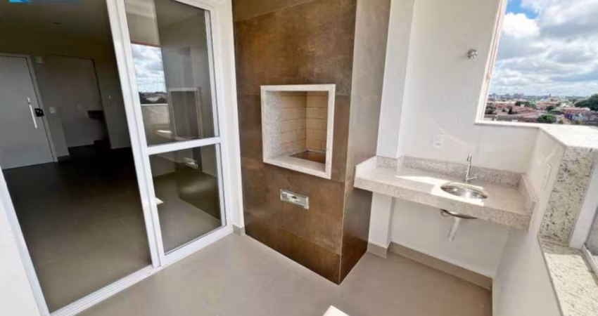Apto de 58,59 m², com 2 quartos (1 suíte), varanda gourmet e vaga de 20,16 m².