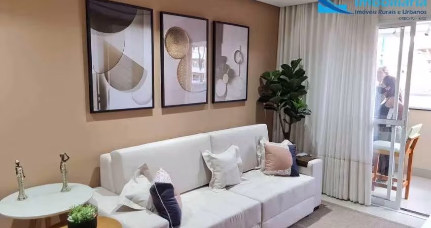 Apartamento novo em construção, 2 quartos, bem localizado no bairro santa mônica;