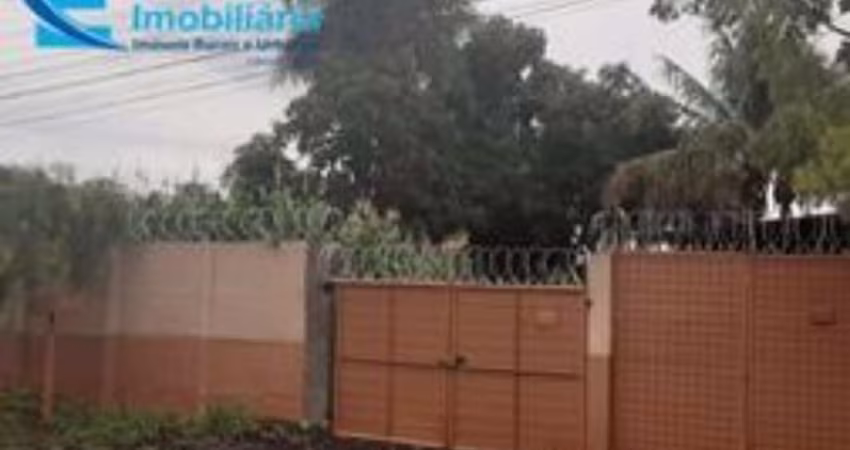 Chácara a 18 km do centro de Uberlândia, 1000 m2, murada, com concertina, câmeras de segurança, internet fibra ótica, toda plantada no quintal