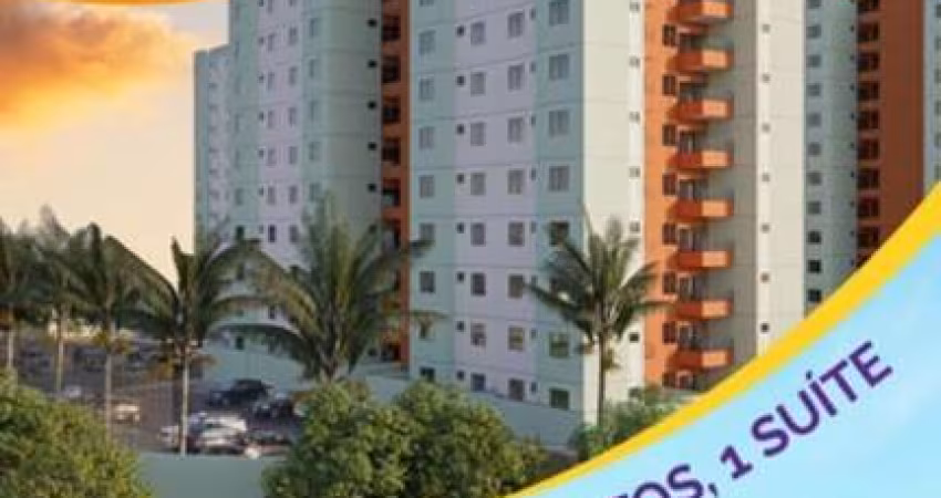 Apartamento novo, 56,90 m², 2 quartos, sacada, sala em 2 ambientes, cozinha, área de serviço, infra-estrutura para ar-condicionado, 2 elevadores