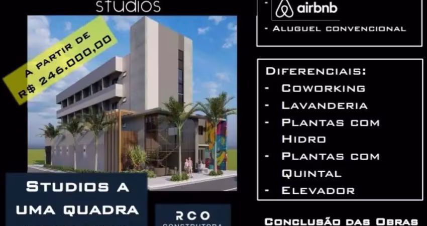 Studio a 100 metros da medicina, no campus umuarama