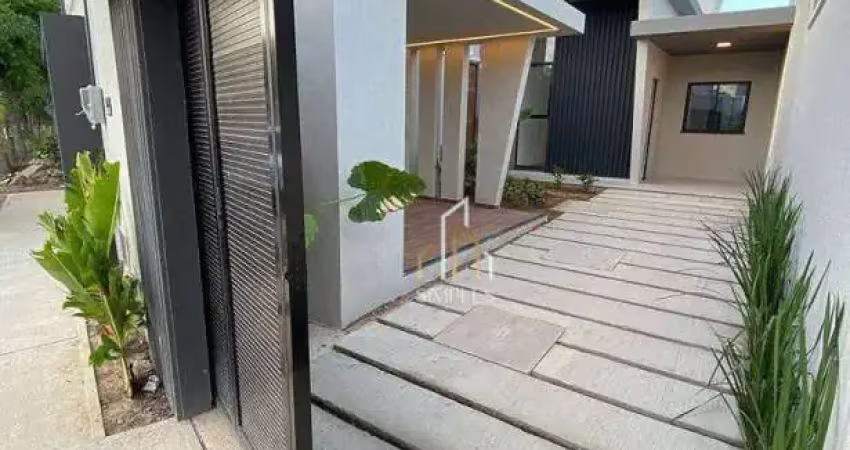 Casa com 3 dormitórios à venda, 90 m² por r$ 375.000,00 - encantada - eusébio/ce