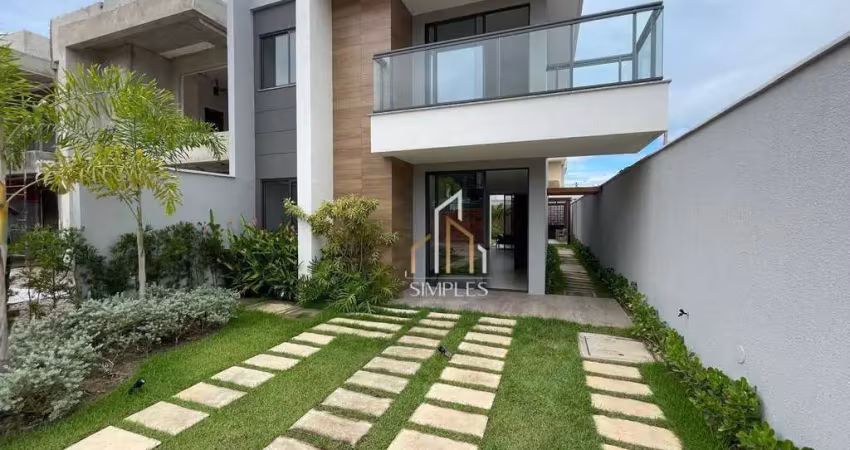 Casa com 4 dormitórios à venda, 131 m² por r$ 705.000,00 - centro - eusébio/ce