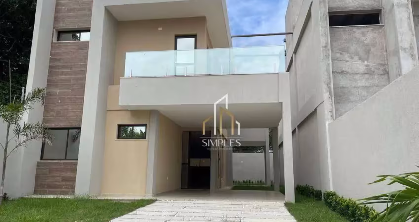 Casa duplex em rua privativa à venda, 170 m² por r$ 799.000 - pires façanha - eusébio/ce