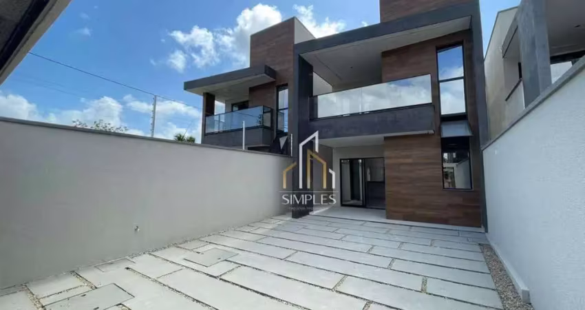 Casa com 3 dormitórios à venda, 111 m² por r$ 579.000,00 - eusébio - eusébio/ce