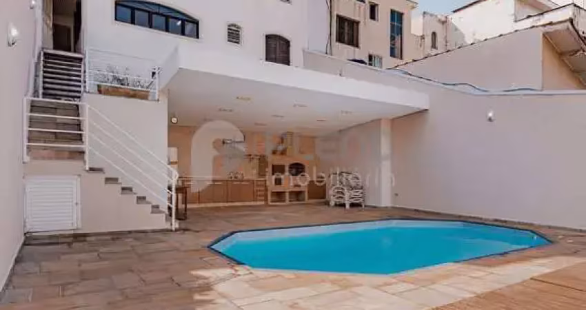 Sobrado à venda com 387 de área útil no jardim paraíso com área gourmet com piscina, forno e churra