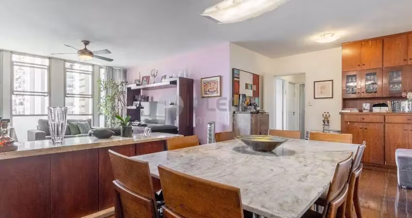 Apartamento em higienópolis com 3 quartos e 2 vagas à venda, são paulo, sp