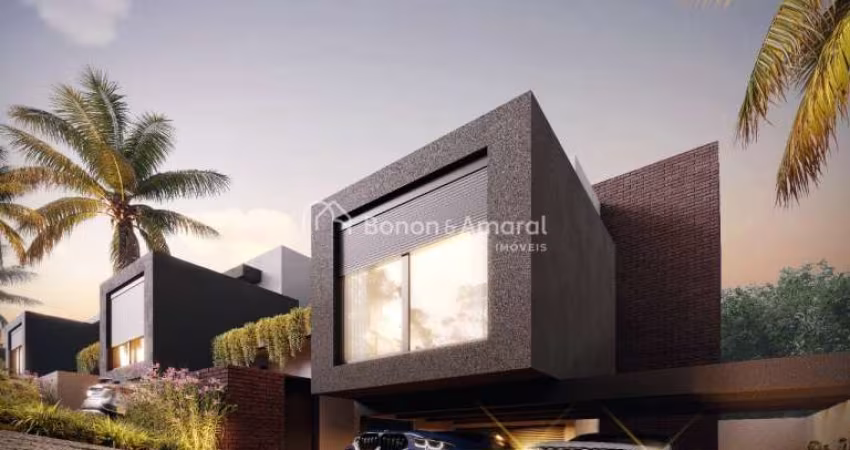 Casa em condomínio com 3 suítes, sala dois ambientes, 5 banheiros e 2 vagas na garagem - Unidade 1