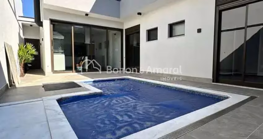 Casa térrea no condomínio club portinari, de 3 suítes à venda, parque brasil 500 - paulínia/sp
