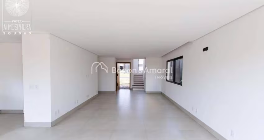Casa à venda, em Condomínio, 3 Quartos, no Residencial Pateo Atmosphera, Sousas/SP