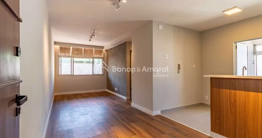 Apartamento no Cambuí com Projeto Exclusivo - 1 Quarto, lavabo e 48 m²