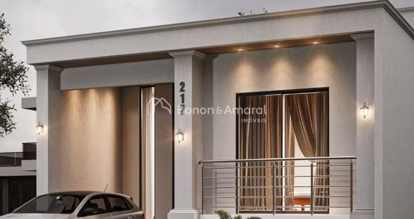 Casa térrea pra venda com 3 dormitórios, no condomínio terras da estancia, no bairro Monte Alegre em Paulínia SP