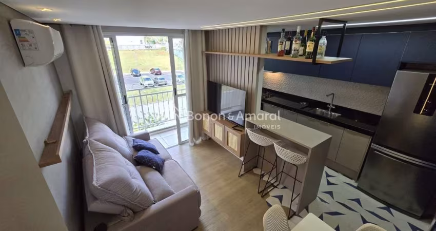 Apartamento mobiliado para Venda 02 quartos, no Arbo Condomínio Parque, no bairro Jardim das cerejeiras em Campinas SP