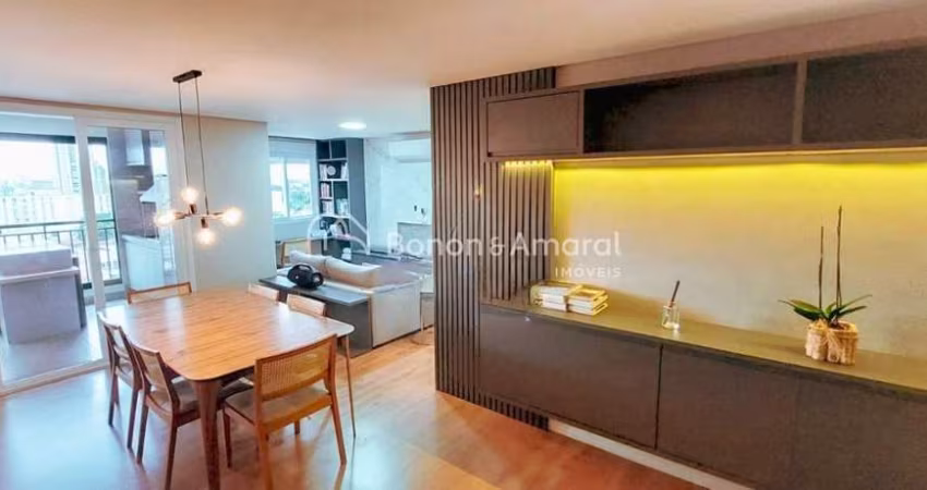 Apartamento à venda - 86m², 2 vagas, andar alto, próximo à Lagoa do Taquaral