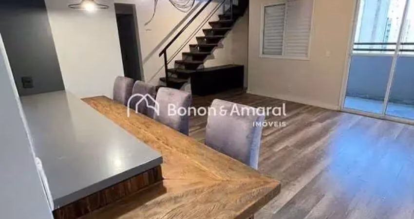 Cobertura com 3 quartos sendo 2 suítes e 4 banheiros para locação, 130 m²