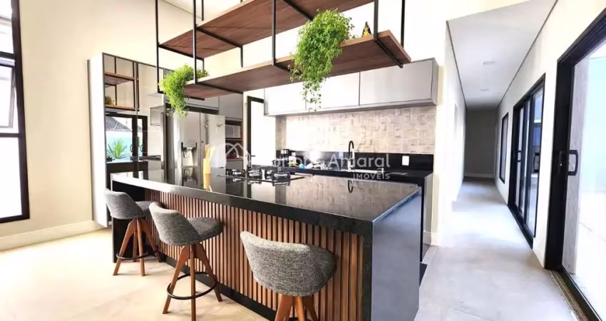 Casa térrea para venda no condomínio residencial terras do cancioneiro, parque brasil 500, paulínia.