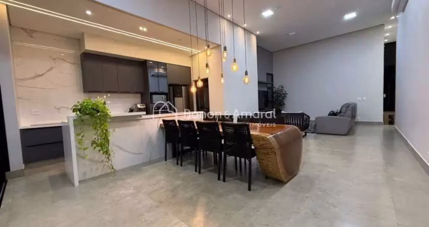 Casa térrea nova com 03 suítes à venda - condomínio residencial royal garden - parque brasil 500 - paulínia / sp