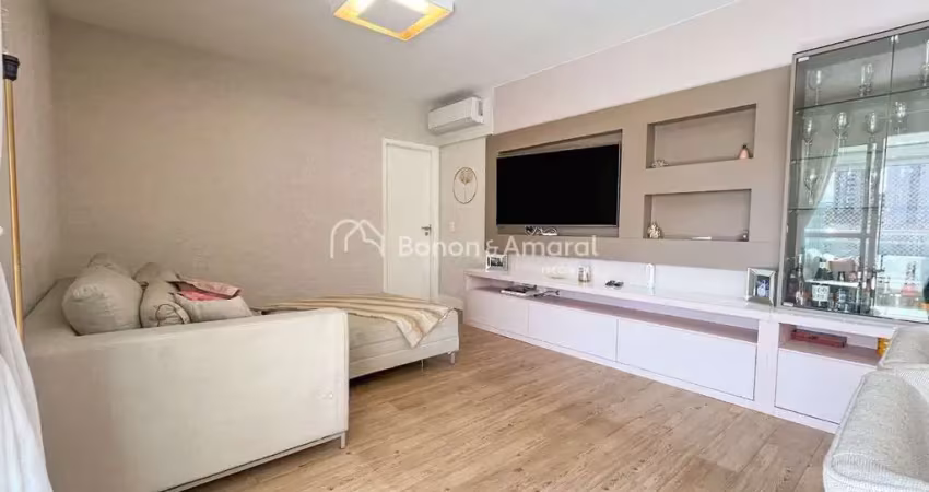 Apartamento à venda com 136 m², 3 suítes - campinas.