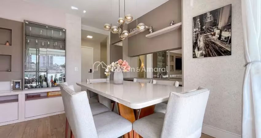 Apartamento à venda com 136 m², 3 suítes, em campinas.