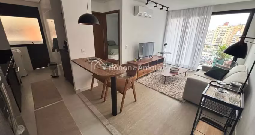 Apartamento mobiliado para locação no bairro cambuí, em campinas/sp