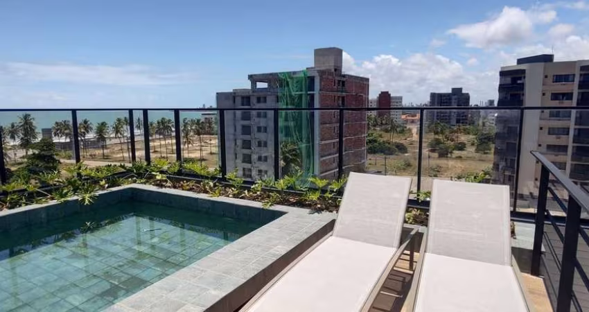 Vendo flat 31m²+9m² de área externa frente mar no bairro Intermares em Cabedelo/PB