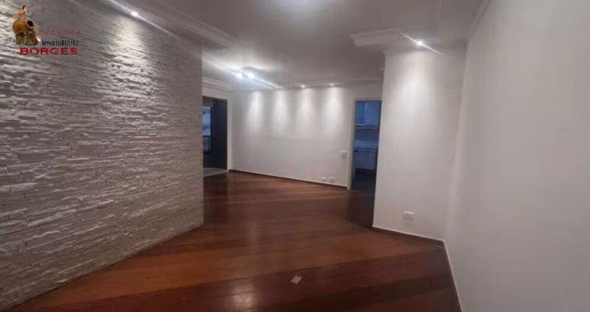 APARTAMENTO ACONCHEGANTE À VENDA EM MOEMA COM 116M² 3 DTS, SUITE, 2 VAGAS